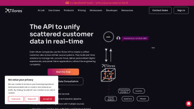 Tilores - AI tool for Analytics & Data