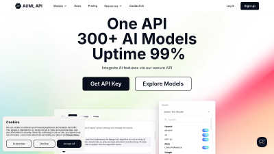 AIMLAPI.com - AI tool for AI Assistants