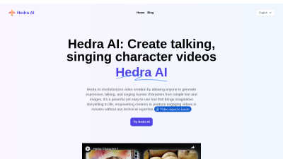 Hedra AI - AI tool for AI Assistants