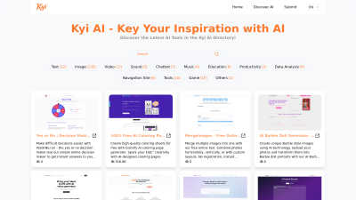 Kyi AI Directory - AI tool for Content Creation