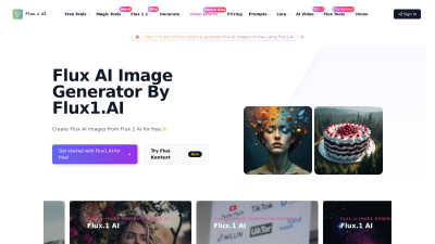 Flux AI - AI tool for Content Creation