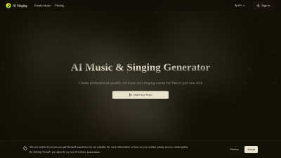 AI Singing - AI tool for Audio & Music