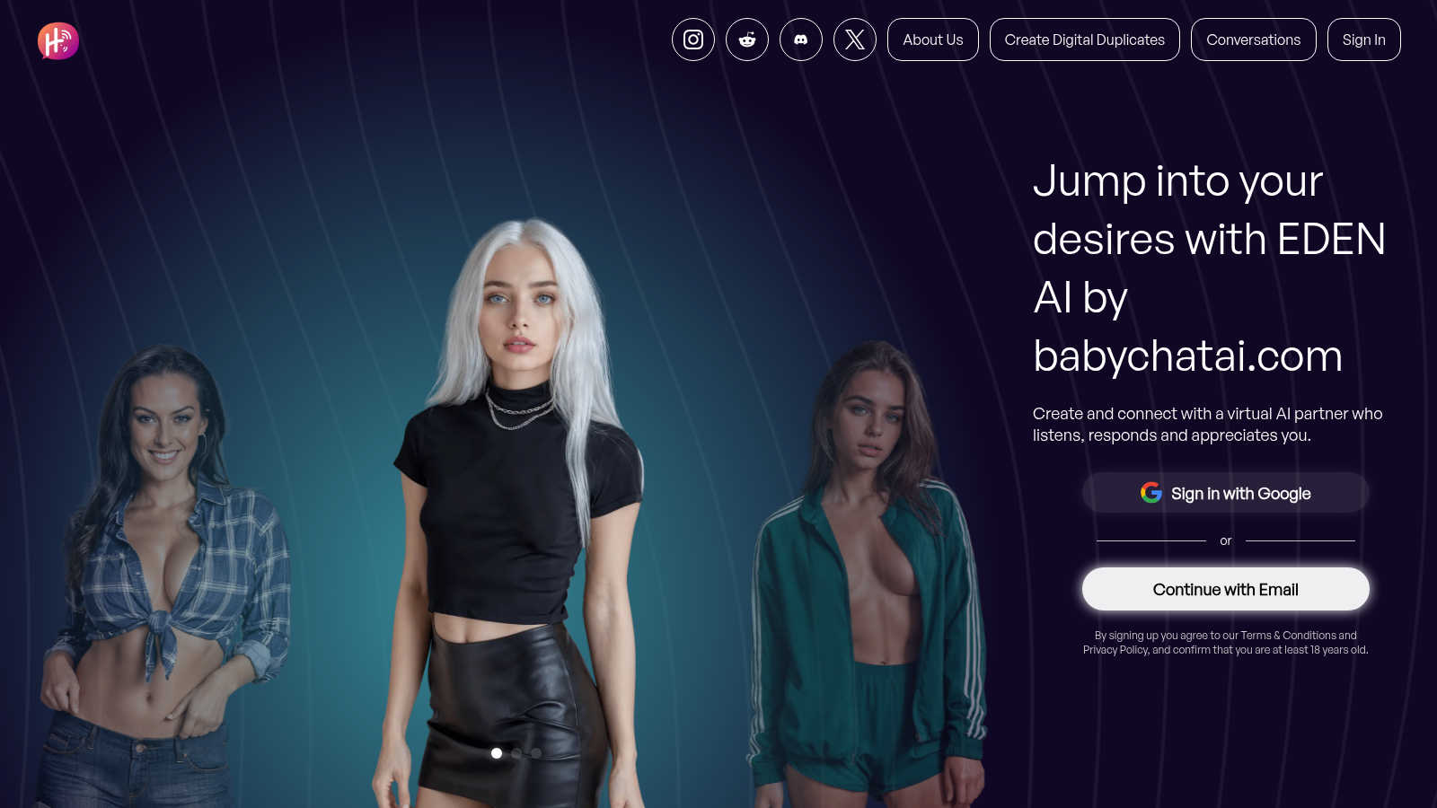 BabyChatAI application interface and features