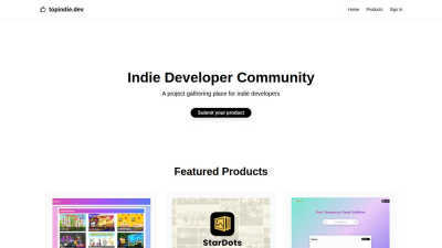 Top Indie - AI tool for Design Tools