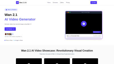 Wan 2.1 - AI tool for AI Assistants