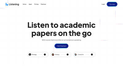 Listening.com - AI tool for Accessibility