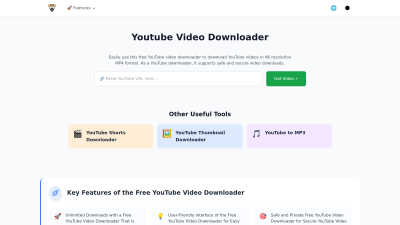 Free YouTube Video Downloader - AI tool for Audio & Music
