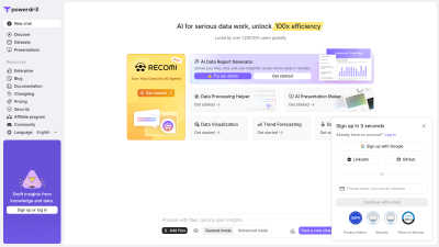 Powerdrill - AI tool for Analytics & Data