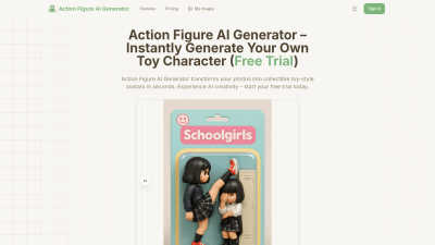 Action Figure AI Generator - AI tool for Avatars