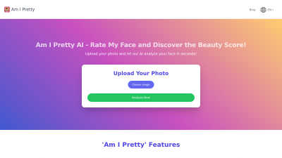 Am I Pretty AI - AI tool for Image & Photo