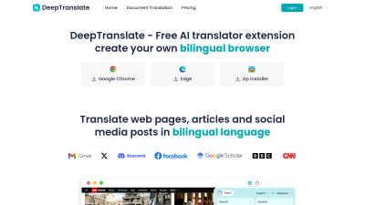 DeepTranslate - AI tool for Education & Learning