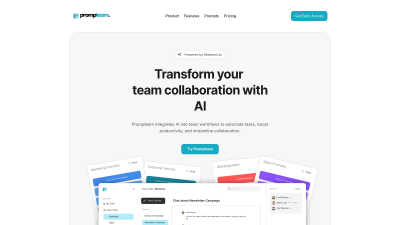 Prompteam - AI tool for AI Assistants