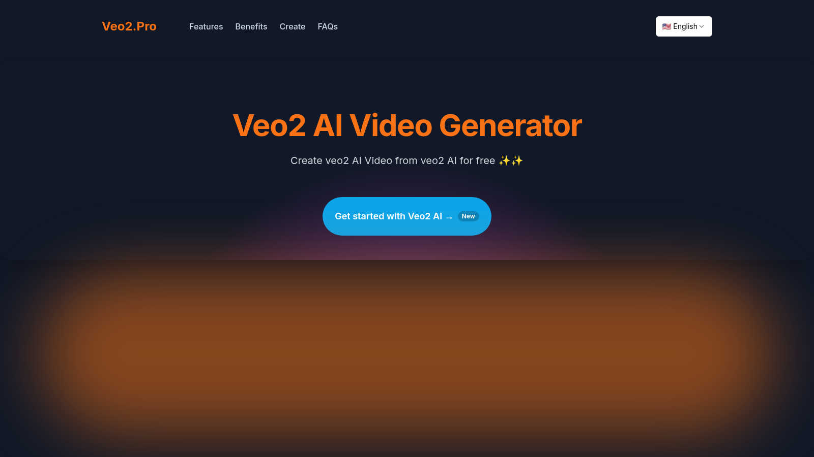 Veo2 application interface and features
