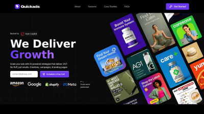 Quickads - AI tool for Content Creation
