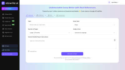 EduWriter.ai - AI tool for Education & Learning