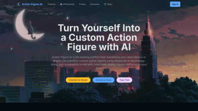 Action Figure AI - AI tool for Avatars