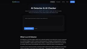 AI Detector App - AI tool for AI Assistants