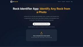 AI Rock ID - Crystal & Rock Identifier - AI tool for AI Assistants
