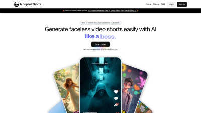 Autopilot Shorts - AI tool for Content Creation