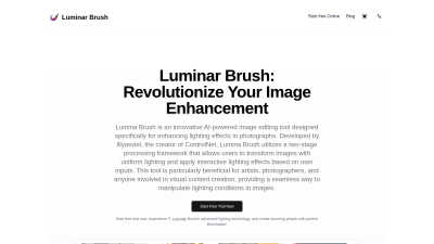Luminar Brush - AI tool for Content Creation
