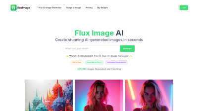 Flux Image AI - AI tool for Generative Art