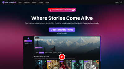 Storynest.ai - AI tool for Blogging & Publishing