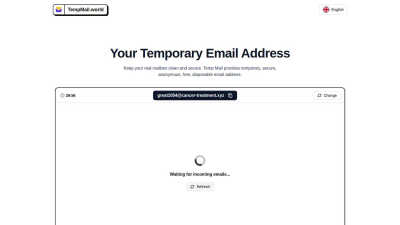 Tempmail.world - AI tool for Email Tools