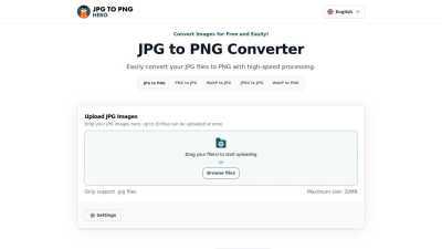 JPGtoPNGHero - AI tool for Design Tools