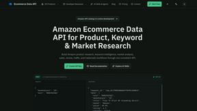 Ecommerce Data API - AI tool for E-commerce