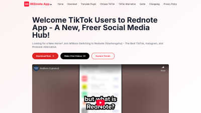 Rednote App - AI tool for Content Creation