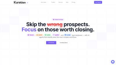 Kuration AI - AI tool for Business Intelligence