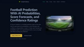 Football Prediction App - AI tool for AI Assistants