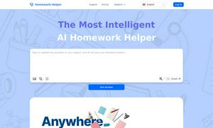Homework Helper Website