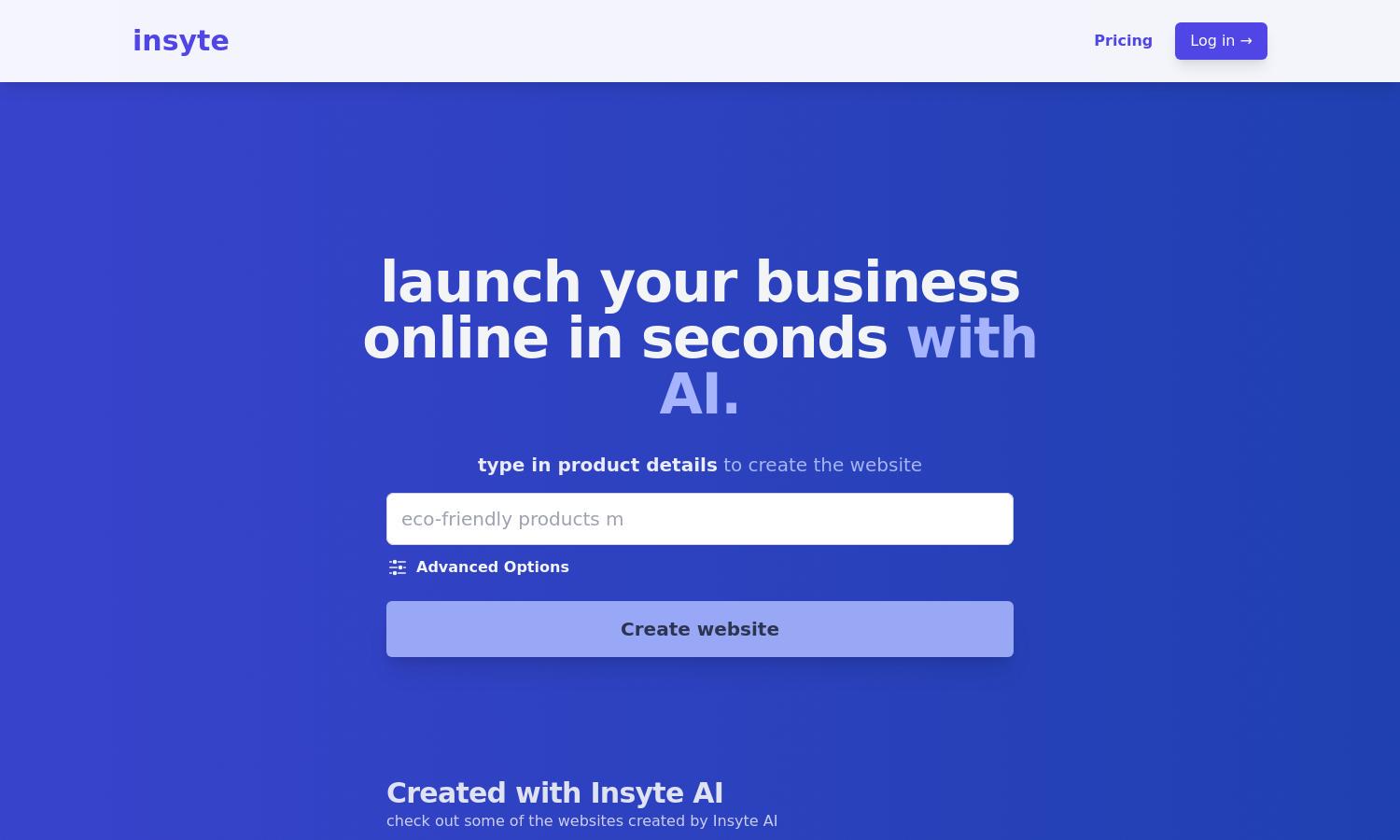 Insyte Website