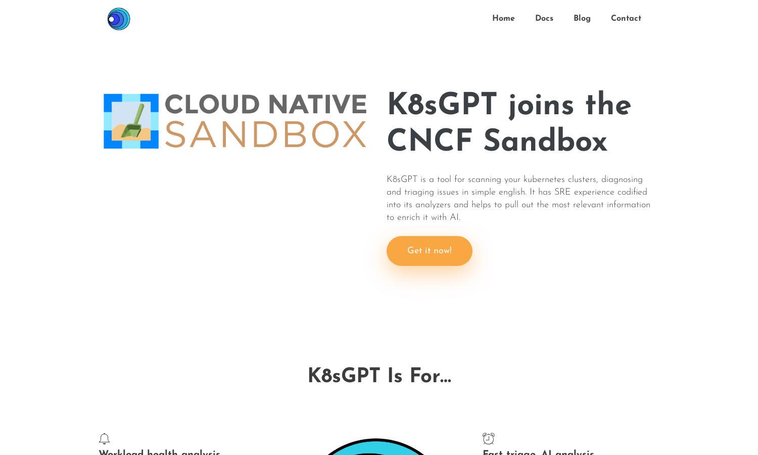 K8sGPT Website