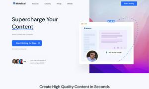 Lekhak.ai Website