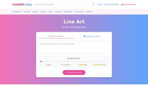 Line Art Website