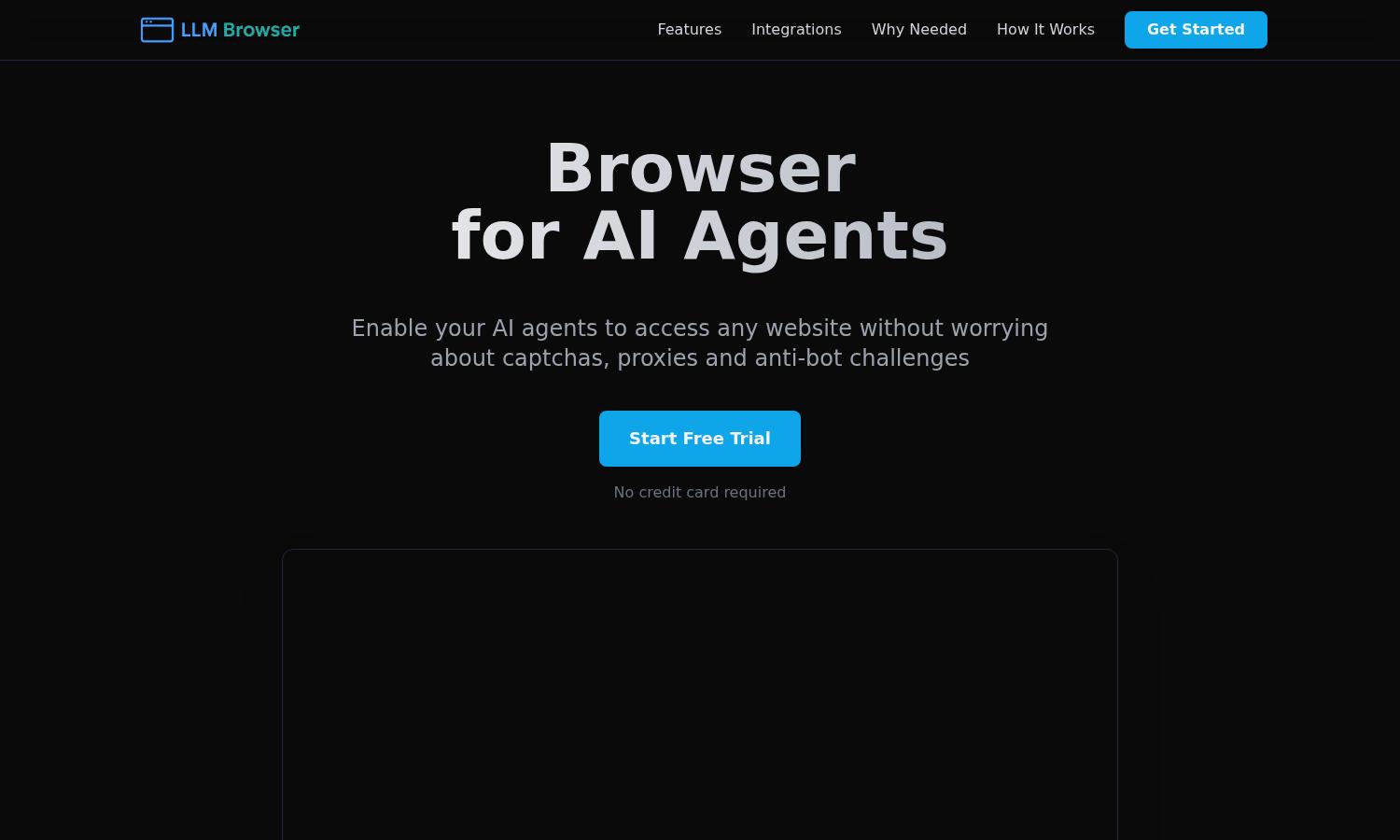 LLM Browser Website