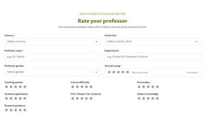 Rate My Professor - AI tool for Education & Learning