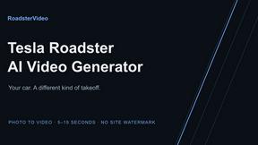 RoadsterVideo - AI tool for Video