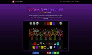 Sprunki Sky Treatment Website