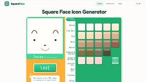 Square Face Icon Generator