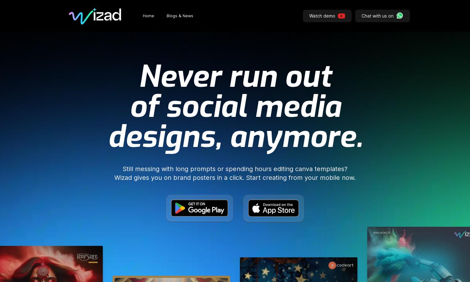 Wizad Website