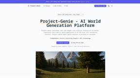 Project Genie | AI World Generator & 3D Environment Creator - AI tool for productivity